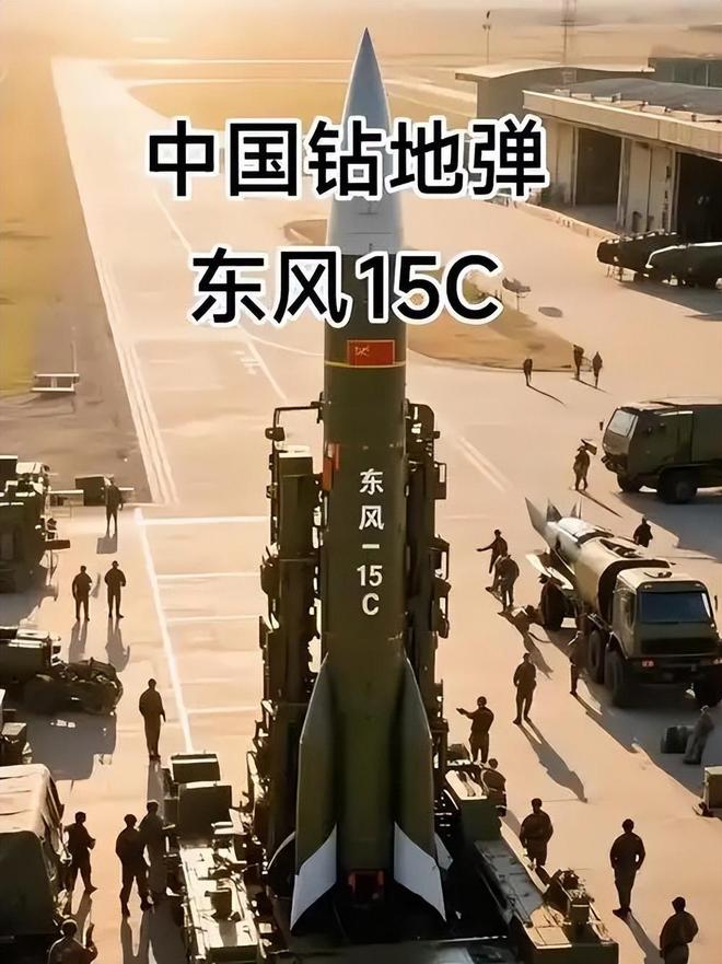 中国钻地弹与美国GBU-57一决高下东风-15“钻地王”名副其实(图1)