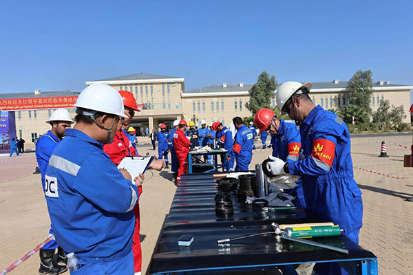 米桑油田举办首届职业技能大赛(图4)